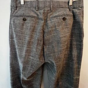 Men’s tollegno italian wool suit pants, slim tapered fit. 30x30